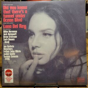 VINYL Lana Del Rey: Did You Know There’s A Tunnel Under Ocean Blvd - Pink LP NEW